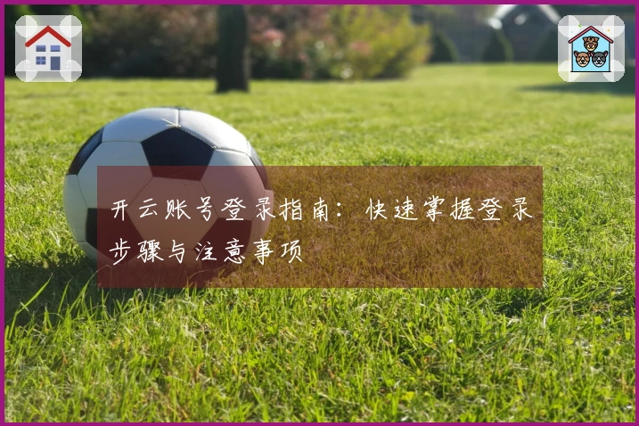 开云账号登录指南：快速掌握登录步骤与注意事项